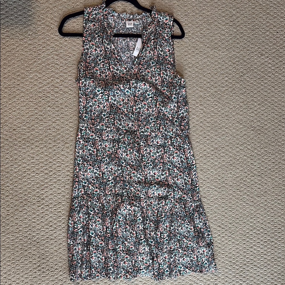 GAP outlet floral dress medium tall